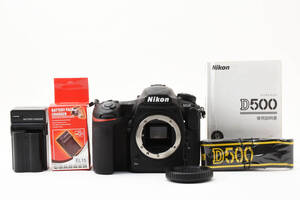 【美品】ニコン Nikon D500 ボディ #H8002J6001000ED