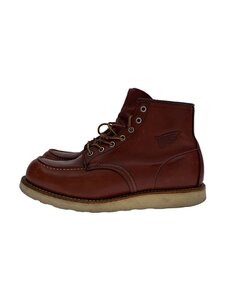 RED WING◆レースアップブーツ/27cm/BRW/9106