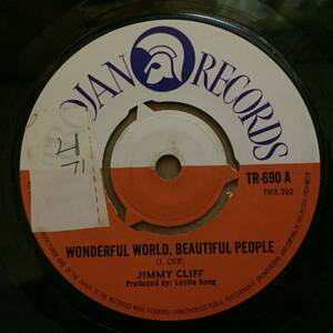 Jimmy Cliff/Wonderful World, Beautiful People(UK single)