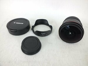 ♪ 1円スタート ♪Canon キャノン EF 8-15mm 4 L レンズ 現状品 中古 241111F5485