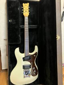 USA Mosrite The Ventures model 加山雄三　パールホワイト　美品　格安　純正USAハードケース付き