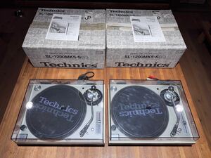 Technics SL-1200MK5-S ターンテーブル2台セット テクニクス レコードプレーヤー DJ