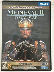 ◆◇G057 Windows XP MEDIEVAL II TOTAL WAR メディーバル2 トータルウォー 日本語版◇◆