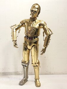 【フィギュア】バンダイ SIDESHOW 12PM スターウォーズ C-3PO 高さ約31cm STARWARS 超合金 パーツ不足 サイドショウ ▲