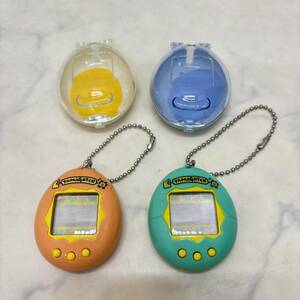 極美品 2点セット ケース付き たまごっち 1997 BANDAI TAMAGOTCH オレンジ グリーン 緑 パステルカラー