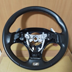 Fスポ GSE20 GSE21 IS250 IS350 F SPORT 純正 ステアリング パドルシフト付 レクサス 