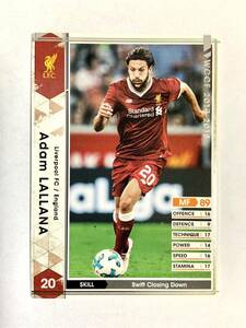 WCCF 2017-2018 アダム・ララーナ EXTRA エクストラカード Panini 17-18 リバプール