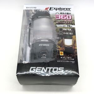 【21564】GENTOS ジェントス LED ランタン 360ルーメン EX-V777D ハンガーフック付属 乾電池式(別売) 経年保管品 未開封品 梱包60サイズ