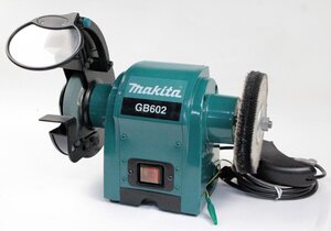 [動作OK 欠品あり] makita マキタ 電気 卓上グラインダ GB602 グラインダー電動工具 単相100V 50/60Hz 研磨 研削作業