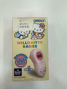 上11091 OMRON MC-581 電子体温計　HELLO KITTY BABIES　ハローキティ　SANRIO