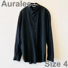 【新品未使用】AURALEE 23SS HARDTWISTWOOLSHIRT 4