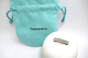 【新品仕上げ済】 ティファニー Tiffany&Co. セッティング ウェディングバンド 3mm Pt #11号 リング 指輪 ランクA BRJ・ジュエリー