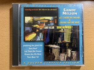 ★☆ Sandy Nelson 『Let There Be Drums / Drums Are My Beat』