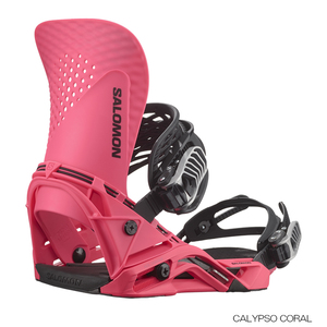 新品未使用 24-25 SALOMON BINDING HOLOGRAM CALYPSO CORAL M 安心保証 即日発送 土日祝発送OK