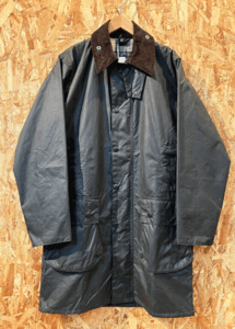 ★BARBOUR BORDER WAX JACKET/SIZE.38