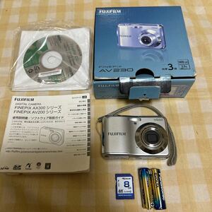 （A174）　FUJIFILM　FINEPIX AV230　コンパクトデジタルカメラ　動作品　画像の物が全てです