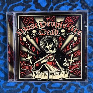 V/A MOST PEOPLE ARE DEAD CDサイコビリーネオロカビリーロカビリーパンク　ハードコア　ロックンロール