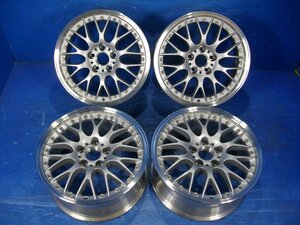 【H】未使用 日産 Y34 セドリック グロリア 300AX 純正 オプション BBS RS815 17インチ 7.5J +35 5H PCD114.3 ホイールのみ 4本セット 希少