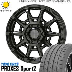 225/35R19 サマータイヤホイールセット プリウス etc (TOYO PROXESSPORT & GALERNA REFINO 5穴 114.3)