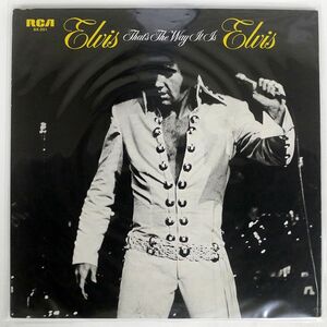 ELVIS PRESLEY/THAT’S WAY IT IS/RCA SX201 LP