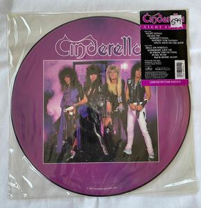 USA版 限定ピクチャーLP☆Cinderella ‘Night Songs’☆Limited Picture Edition / アルバム / 1987年 / HR/HM / レコード