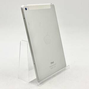 【全額返金保証】【最速発送】Apple iPad mini 第4世代 16GB シルバー Cellular au利用制限 /バッテリー65%【動作品・外観使用感有】