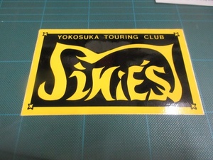 当時物暴走族?ステッカー 横須賀 SiNiES YOKOSUKA TOURING CLUB 旧車シャコタン街道レーサー暴走族車