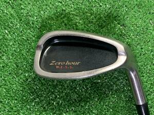 中古 単品ウェッジ　Golf Planner ゴルフプランナー　Zero hour　W.E.S.S.　PW ピッチング　純正カーボン　Flex R【AI-2467】