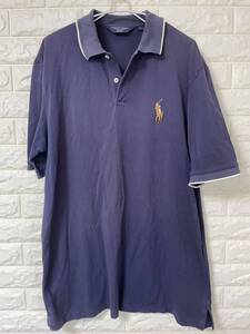 POLO GOLF RALPH LAUREN ポロシャツ Lサイズ ネイビー