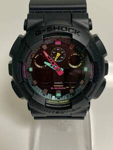 カシオ　Gショック　アナデジ　GA-100MF 