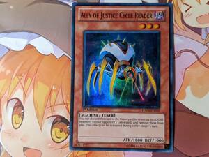 在庫2 遊戯王 英語版 スーパー Ａ・Ｏ・Ｊ サイクルリーダー HA03-EN052 Ally of Justice Cycle Reader 1st Edition