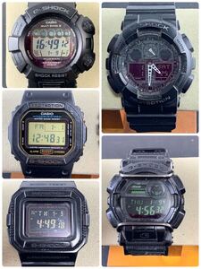 1000円~●★稼動未確認★腕時計 CASIO G-SHOCK 色々 GW-5500 GW-9000 GD-400MB GA-100 DW-5600E デジタル★okoy3312369-295★ot6381