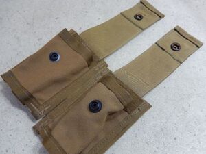 W74 良品！◆MOLLEⅡ 40MM HIGH EXPIOSIVE POUCH シングルグレネードポーチ2個◆米軍◆サバゲー！