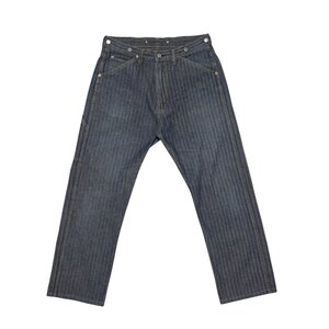 中古 HYSTERIC GLAMOUR KINKY JEANS デニムペインターパンツ クリーニング済み 90s メンズL相当