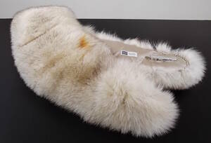 SAGA FOX サガフォックス TRIM BESATZ GARNITURE ファー ショール 約120cm×20cm 長期保管品　　　　#0555/9