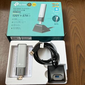 609p0603☆ TP-Link TP-LInk WiFi 無線LAN 子機 AX1800 1201Mbps + 574Mbps デュアルバンド OFDMA MU-MIMO WPA3 USB3.0