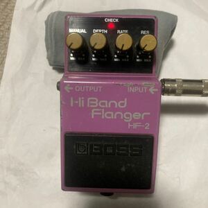 送料無料 BOSS HF-2 Hi Band Flanger ボス ハイバンド フランジャー エフェクター MADE IN JAPAN 日本製 ハイバンドフランジャー