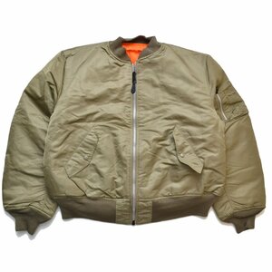 ALPHA INDUSTRIES アルファインダストリーズ MA-1 フライトジャケット XXLサイズ メンズ J-82790 M052253