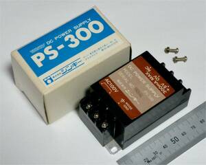 ★ シンキー/Thinky　直流安定化電源　PS-300　+5V　300mA　トランス式電源　入力AC100V　動作確認　（送料410円～）　圧力変換器の電源に