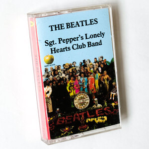 《アップル マーク入1992年再発/高音質XDR仕様/US版カセットテープ》The Beatles●Sgt. Pepper’s Lonely Hearts Club Band●ビートルズ