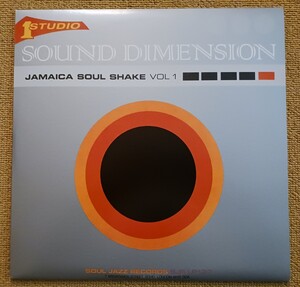 SOUND DIMENSION『JAMAICA SOUL SHAKE VOL.1』SOUL JAZZ RECORDS / SJR LP127 / 輸入盤２枚組LPレコード / STUDIO ONE