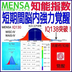 ☆★脳科学的に立証された脳内超覚醒開発訓練★☆瞬間的な超速処理能力と膨大な記憶力を100％実現します！☆訓練用付属品付フルセット☆★