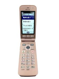 [新品同様5435] docomo らくらくホン F-01M ピンク 送料無料