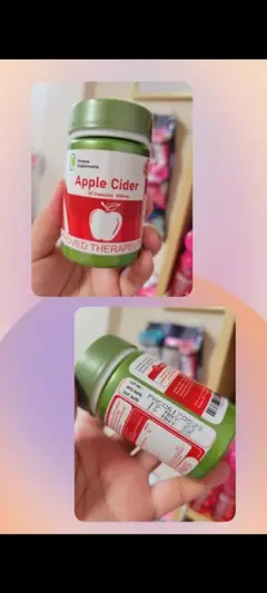 Apple Cider ハーブ療法 サプリメント