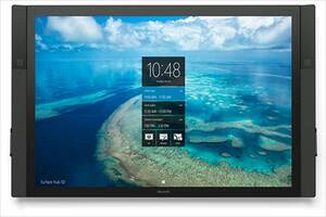 84インチ4Kタッチパネル搭載 大画面液晶 新品価格330万円超 Quadro Surface Hub i7-4790S 8G SSD128G K2200 Win10 ローリングスタンド付