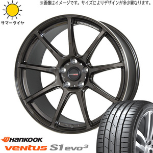 WRX STI VAB VAG 245/40R18 ホイールセット | ハンコック K127 & RS9 18インチ 5穴114.3