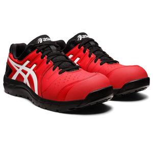 ☆ クラシックレッドxホワイト ☆ 23.5cm ☆ asics 安全靴 cp113 安全靴 アシックス asics CP113 作業靴 安全スニーカー