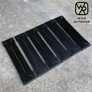 ★WILD OUTDOOR★ワイルドアウトドア★タフまるアイアンテーブルver.アイアンマンプレート★単品販売★ブラックギア★ガレージブランド★２