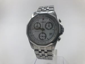 【稼働美品!!】ティソ・PR100・クロノグラフ・デイト[TISSOT PR100 QUARTZ]クォーツ式メンズ腕時計【中古品】