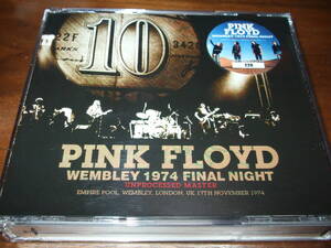 Pink Floyd《 WEMBLEY 74 FINAL NIGHT 》★ライブ3枚組